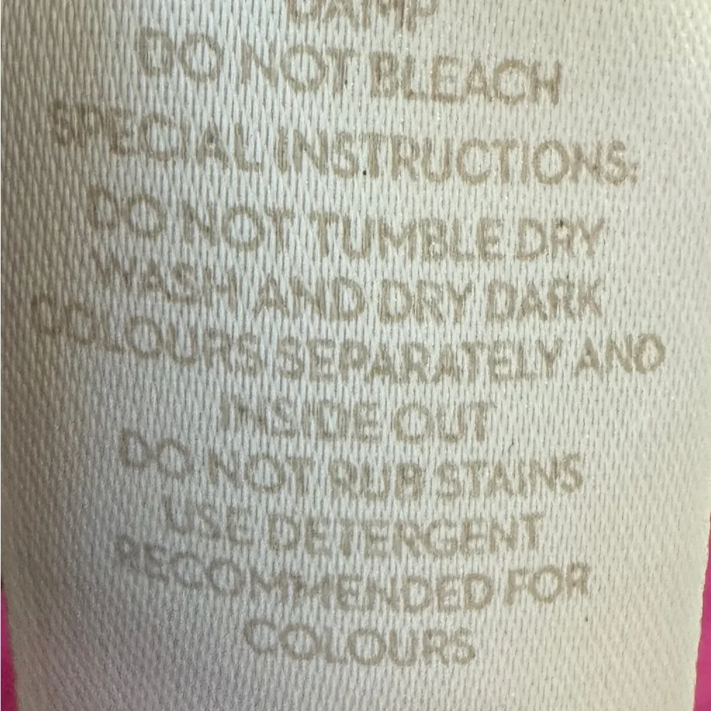 Boden Linen Blend Embroidered Skirt – Pink & Red – Size 6 - Picture 6 of 7